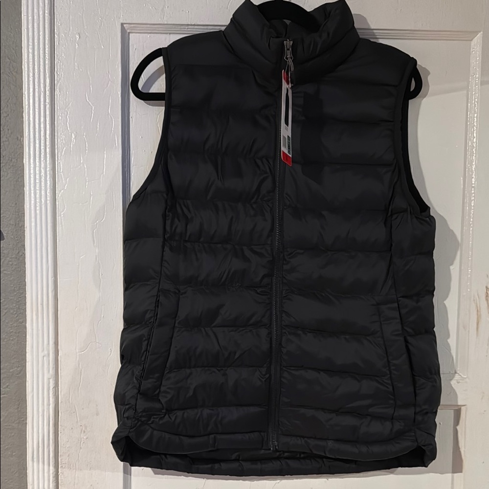 Black Puffer Vest
